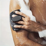 3 Piece Set Silicone Back Scrubber for Shower Body Bath Brush Set with Long Handle