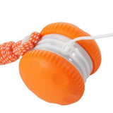 Interactive Pet Rolling Ball Toy Rechargeable Automatic for Cats and Dogs Orange
