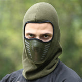 Thermal Face Mask Balaclava Ski Mask Motorcycle Sports Mask Army Green