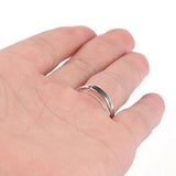 12PCS Invisible Clip On Ring Size Adjuster for Loose Rings Transparent Ring Guards for Women and Men