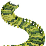 Dinosaur Track Toys – DIY Dinosaur Race Car Track Puzzle Building Set