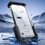 Bike Phone Holder Mount for Motorcycle with Detachable Sun Rain Cover