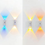 2 PCS RGB Motion Sensor Night Light
