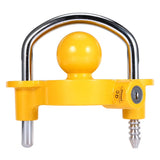 Universal Heavy Duty Tow Trailer Coupler Lock for 4.76cm 5.08cm and 5.87cm Hitches