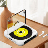 USB/Wired Playback Bluetooth CD Player Rechargeable Walkman White