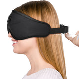 Bluetooth Sleep Headphones White Noise Eye Mask for Sleeping with 38 Relaxing Soothing Sounds