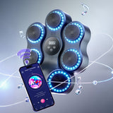LED Boxing Trainer Wall Mounted 11 Modes 9 Speeds with Music