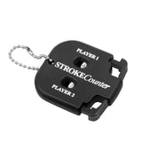 2PCS Golf Score Counters 2-Player Stroke and Shot Handy Indicator