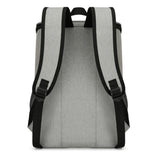 Portable Insulated Backpack Leak Proof  Camping Cooler Bag Grey
