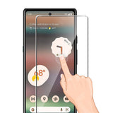 4Pcs Set Tempered Glass Screen Protectors and Camera Lens Protectors Compatible with Google Pixel 6