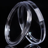 100 Pieces 30mm Coin Capsules Coin Holders Round Coin Protectors with Storage Organizer Box for Coin Collection Supplies