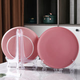 10 PCS Clear Adjustable Plate Display Easel Stands