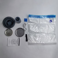 3-in-1 Electric Mason Jar Vacuum Sealer Kit One Button Start for Mouth and Regular Mouth Mason Jar