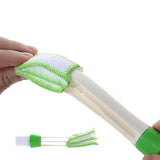 4Pcs Venetian Blind Cleaner Duster Tool with 7 Fingers