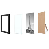 Certificate Frame with Clear Plexiglass for Wall and Tabletop Black