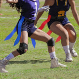 2PCS Adjustable Flag Football Belt Set with Flags for Youth and Adult Players