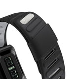 Silicone Sport Band for Whoop 5.0 Waterproof Replacement Wrist Strap Black