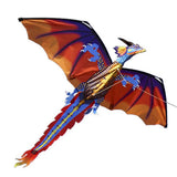 1.4m 3D Dragon Kite with 100m Flying Line for Outdoor Fun