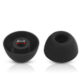 6 Pairs Ear Tips Compatible With Galaxy Buds 2 Pro S/M/L Replacement Soft Earbuds Black