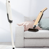 Cordless Vacuum Cleaner Rechargeable Handheld Vacuum for Hardwood Floor White