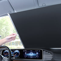 Rolled Up Sun Blind Car Window Shade for Side Window Home and Office