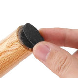 Felt Furniture Pads 300 Pieces, Furniture Pads for Hardwood Floors Felt Pads for Chair Legs Black
