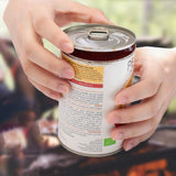 Automatic Electric Can Opener One-Touch Hands-Free Can Opener Battery Operated Kitchen Gadget Red