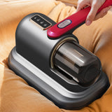 8000Pa Wireless UV Dust Mite Remover Cordless Bed Vacuum Cleaner for Bed and Sofa