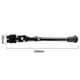 Adjustable Aluminum Alloy Bike Kickstand Side Support for Mountain & Road