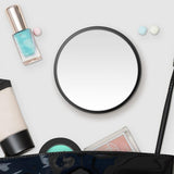 40X Magnifying Mirror Round Compact Mirror with Suction Cup with Tweezers for Makeup