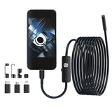 1920P HD Endoscope Camera With Light Borescope Tool and 8 Adjustable LED Lights for Car