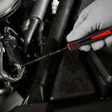 10PCS Alloy Steel Automotive Oil Seal Hook Pullers with Protective Sleeves Style 1
