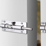 10Pcs Stainless Steel Quality Door Slide Bolt Toilet Shed Lock Catch Latch Small