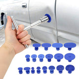 19PCS Paintless Dent Repair Kit with T Slide Hammer Car Dent Puller