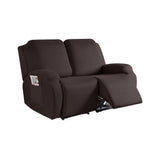Full Wrapped Stretch Recliner Chair Cover Elastic Recliner Sofa Slipcover Coffee