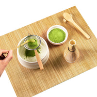 Matcha Whisk Set – Starter Kit with Sifter Bamboo Scoop & Whisk