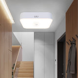 Rechargeable Motion Sensor Square Ceiling Light – Indoor & Outdoor Use