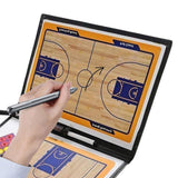Dry-Erase Basketball  Coaching Tactics  Clipboard Set Folding Strategy Board Training Aids