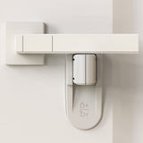 2Pcs Easy-to-Install Lever Lock Adhesive Secure Latch for Pets