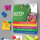 Kitchen Cheat Sheets Set for Air Fryer Pressure Cooker & Keto