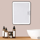 Shower Mirror Fogless for Shaving Anti-Fog Shaving Mirror with Razor Holder for Shower Room Square