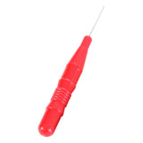 30 PCS Mini Cleaning Brushes for Braces Teeth Lashes and Brows Red