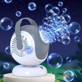Automatic Bubble Machine Rotating Bubbles Blower Toy