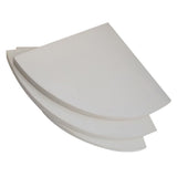 No-Drill Floating Corner Shelf Set for Wall Storage White