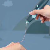 3D Printing Pen Set Doodle Printer Drawing Pen with 3 Rolls Filaments Christmas Birthday Present for Kids Blue