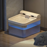 4L Automatic Cat Water Fountain Rechargeable with Sensor Apricot