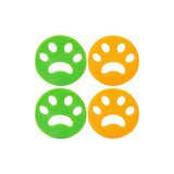 4 Pack Reusable Pet Hair Removers for Laundry Silicone Cat Paw Fur Catchers for Washing Machine