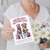 Cartoon Encouragement Card with Envelope Cute for Friends
