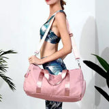 Gym Duffle Bag Travel Duffel Bag Outdoor Gym Sports Bag Pink