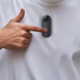 Mini Thumb Action Camera – Portable Wearable Body Cam with Rotating Clip Black